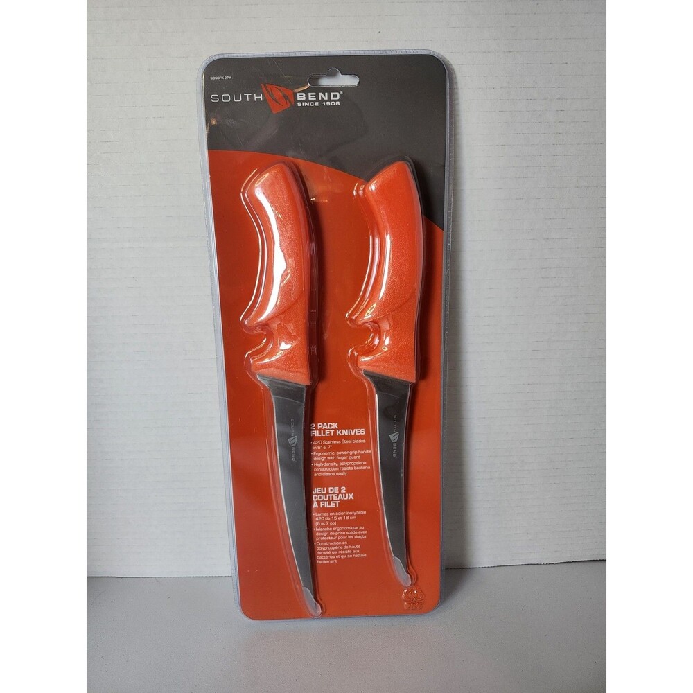 South Bend 2 Pack Fillet Knives 6" & 7"